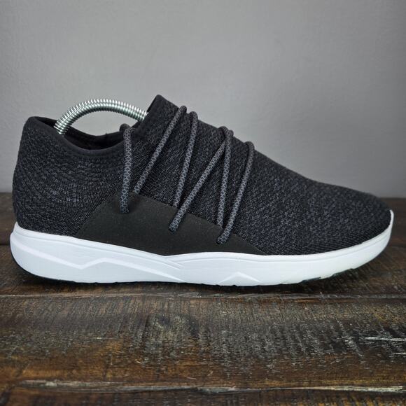 Vessi Cityscape Mens Size 10 Lace Up Waterproof Shoes Sneakers Black White - Picture 5 of 13